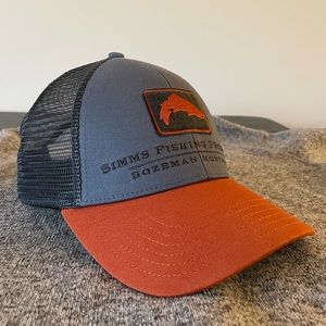 Simms Trout Icon Trucker Hat